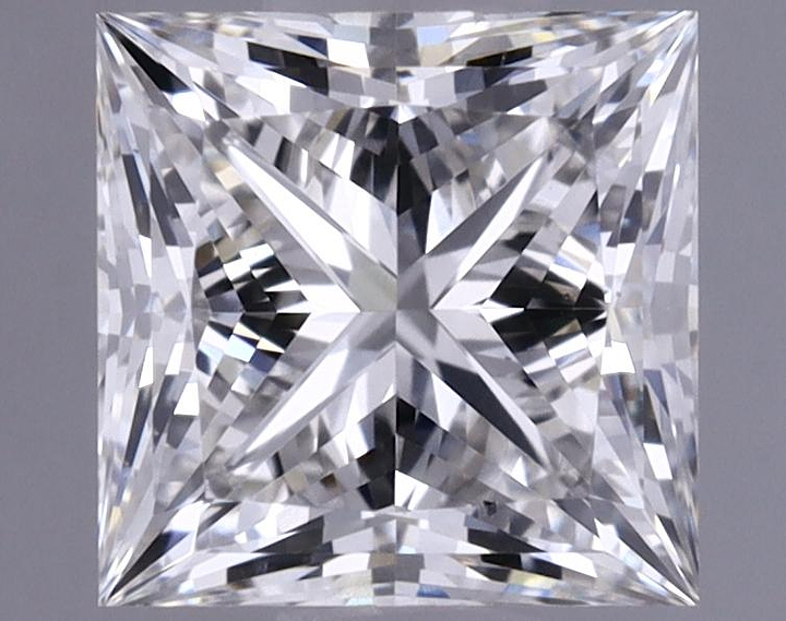 0.94 Carat Princess Shaped Ideal Cut VS1 IGI Certified Lab Grown Diamond