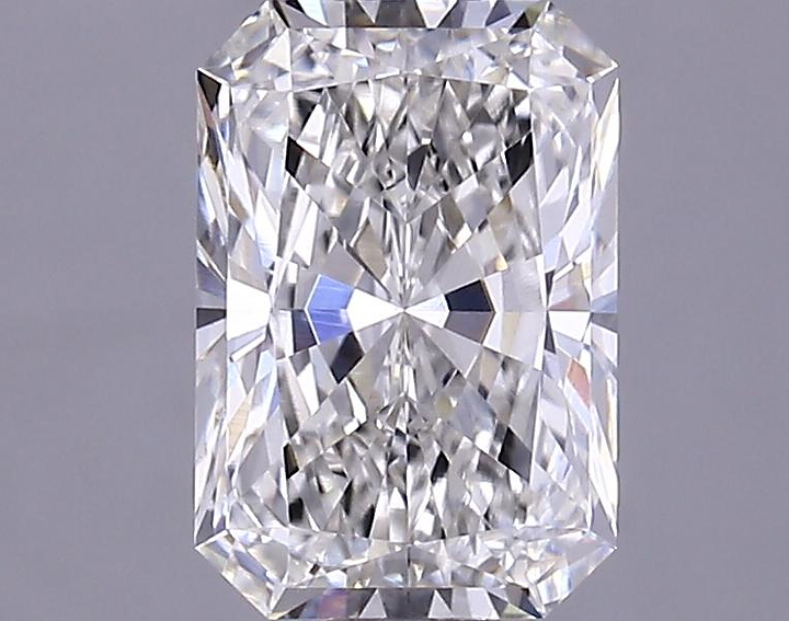 1.24 Carat Radiant Shaped Ideal Cut VVS1 IGI Certified Lab Grown Diamond