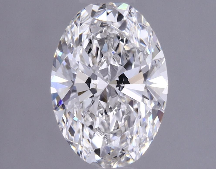 0.87 Carat Oval Shaped Ideal Cut VVS2 IGI Certified Lab Grown Diamond