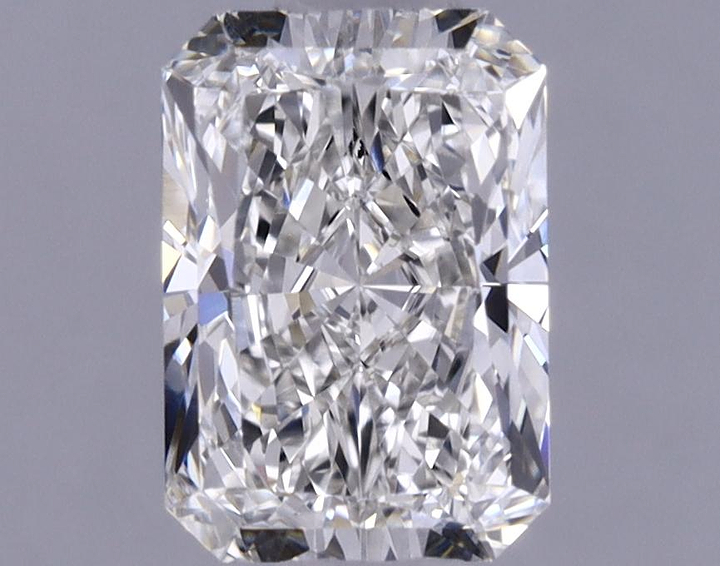 0.84 Carat Radiant Shaped Ideal Cut VVS2 IGI Certified Lab Grown Diamond