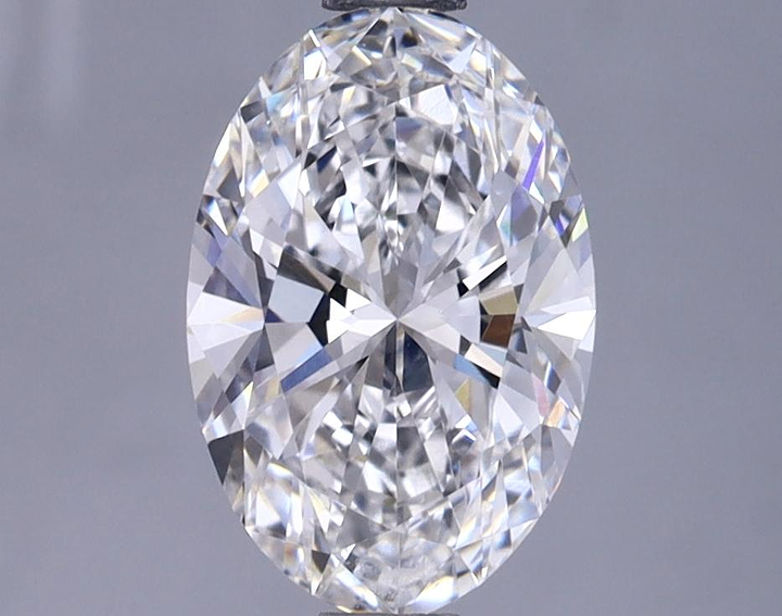 1.42 Carat Oval Shaped Excellent Cut VVS2 IGI Certified Lab Grown Diamond