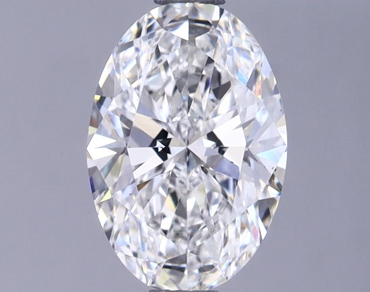 1.37 Carat Oval Shaped Ideal Cut VS2 IGI Certified Lab Grown Diamond