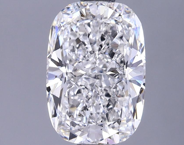 1.72 Carat Elongated Cushion Shaped Excellent Cut SI1 IGI Certified Lab Grown Diamond
