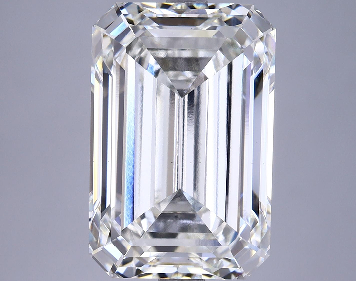 7.12 Carat Emerald Shaped Excellent Cut VS1 IGI Certified Lab Grown Diamond