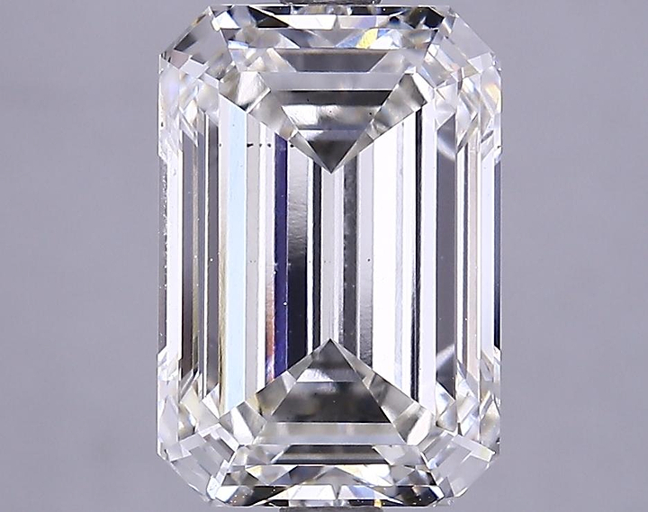 3.61 Carat Emerald Shaped Ideal Cut VS2 IGI Certified Lab Grown Diamond