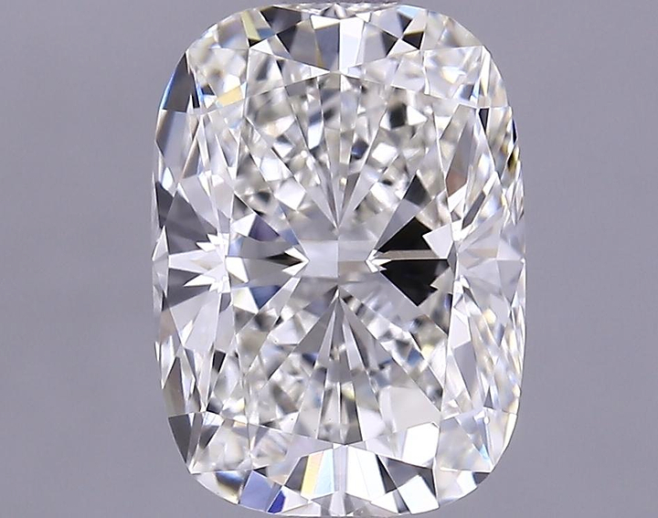 1.75 Carat Elongated Cushion Shaped Excellent Cut VVS2 IGI Certified Lab Grown Diamond