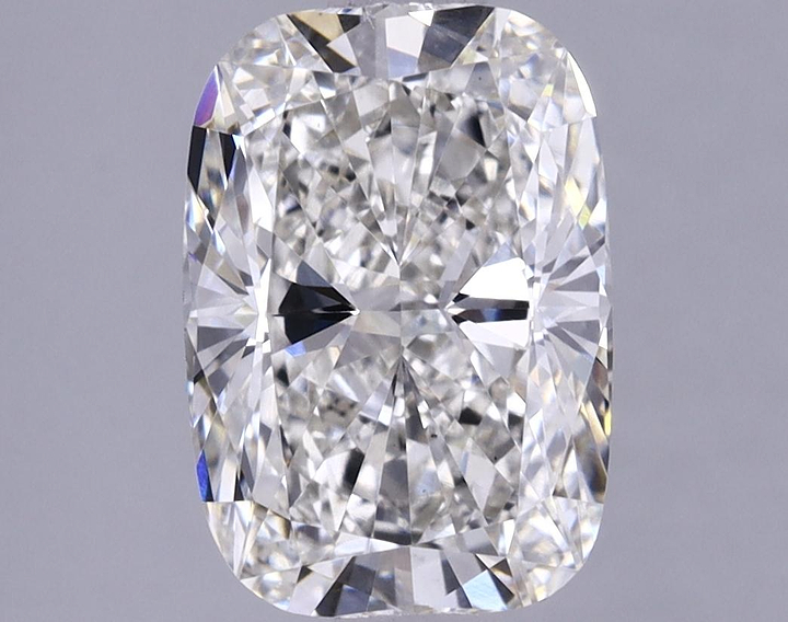 1.61 Carat Elongated Cushion Shaped Excellent Cut VS2 IGI Certified Lab Grown Diamond