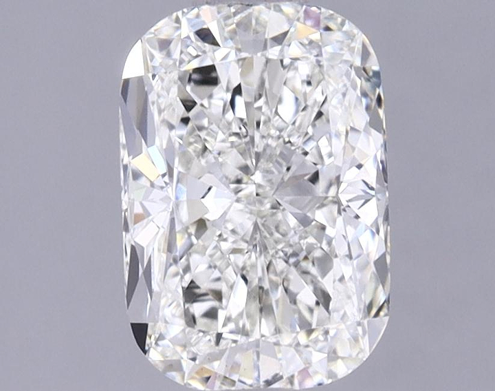 1.03 Carat Elongated Cushion Shaped Excellent Cut VVS2 IGI Certified Lab Grown Diamond
