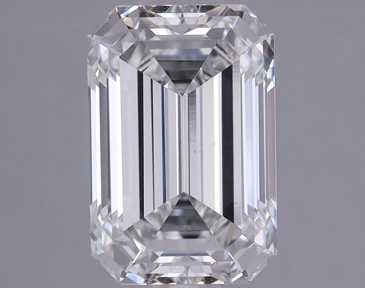1.68 Carat Emerald Shaped Excellent Cut VS1 IGI Certified Lab Grown Diamond