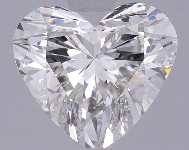 1.49 Carat Heart Shaped Ideal Cut VS1 IGI Certified Lab Grown Diamond