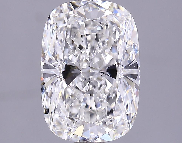 1.85 Carat Elongated Cushion Shaped Excellent Cut SI1 IGI Certified Lab Grown Diamond