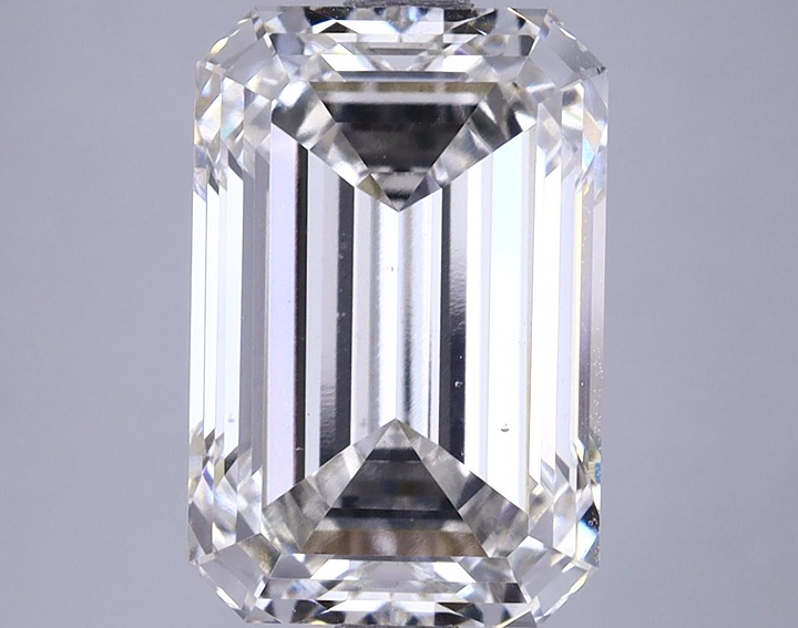 4.77 Carat Emerald Shaped Excellent Cut VS1 IGI Certified Lab Grown Diamond