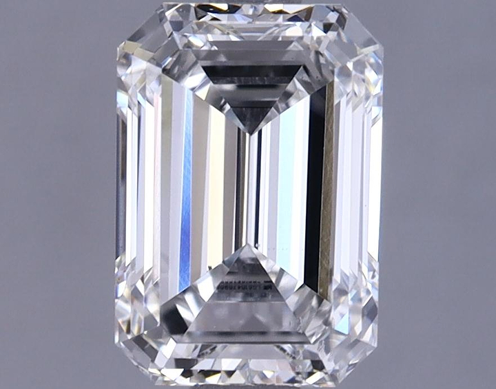 1.46 Carat Emerald Shaped Ideal Cut VS2 IGI Certified Lab Grown Diamond