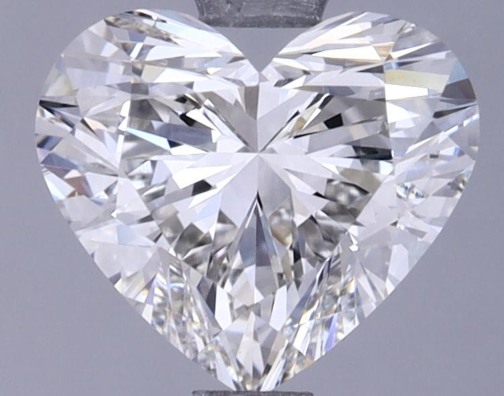1.49 Carat Heart Shaped Ideal Cut VS1 IGI Certified Lab Grown Diamond