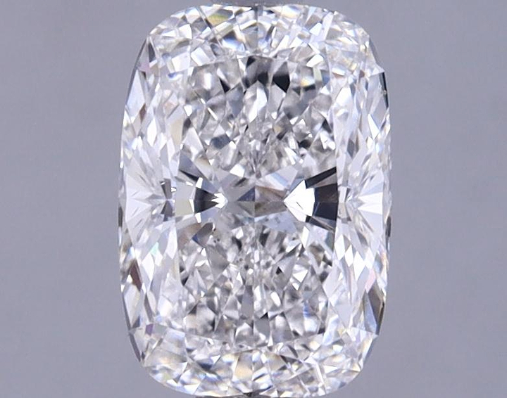 1.39 Carat Elongated Cushion Shaped Excellent Cut VS2 IGI Certified Lab Grown Diamond