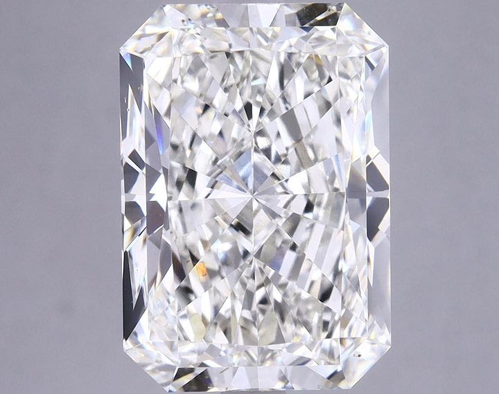 6.56 Carat Radiant Shaped Ideal Cut VVS2 IGI Certified Lab Grown Diamond