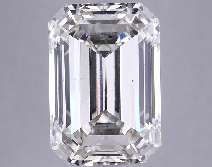 6.25 Carat Emerald Shaped Ideal Cut VS1 IGI Certified Lab Grown Diamond