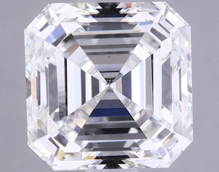 1.8 Carat Asscher Shaped Excellent Cut VS1 IGI Certified Lab Grown Diamond