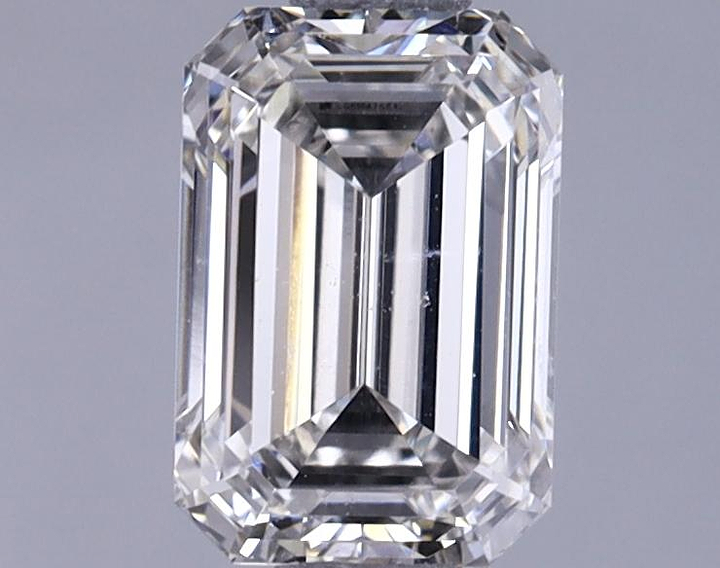 1.1 Carat Emerald Shaped Ideal Cut VVS2 IGI Certified Lab Grown Diamond