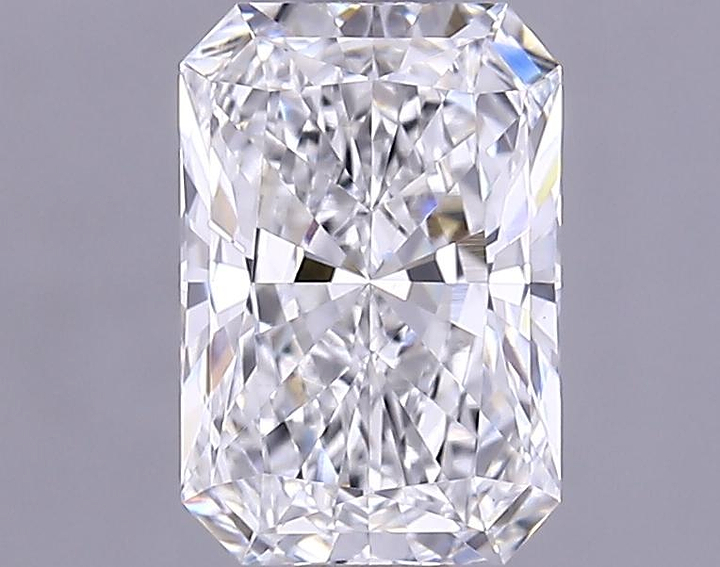 1.13 Carat Radiant Shaped Ideal Cut VVS2 IGI Certified Lab Grown Diamond