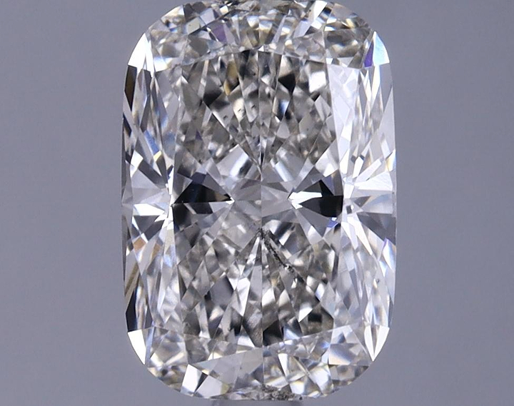 1.63 Carat Elongated Cushion Shaped Excellent Cut VS2 IGI Certified Lab Grown Diamond