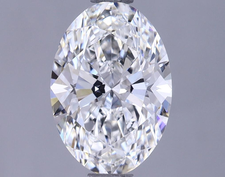 1.38 Carat Oval Shaped Ideal Cut VVS2 IGI Certified Lab Grown Diamond