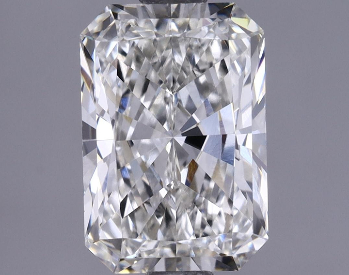 1.58 Carat Radiant Shaped Ideal Cut VVS1 IGI Certified Lab Grown Diamond