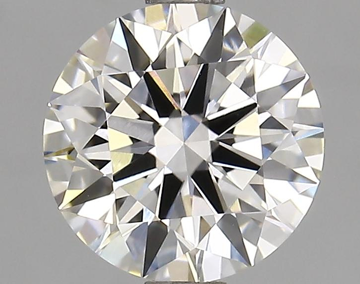 1.38 Carat Round Shaped Ideal Cut VVS2 IGI Certified Lab Grown Diamond
