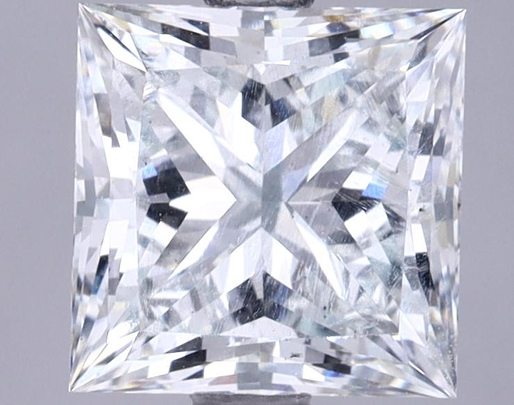 2.67 Carat Princess Shaped Ideal Cut VS2 IGI Certified Lab Grown Diamond