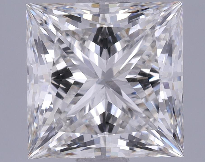 1.91 Carat Princess Shaped Ideal Cut VS1 IGI Certified Lab Grown Diamond