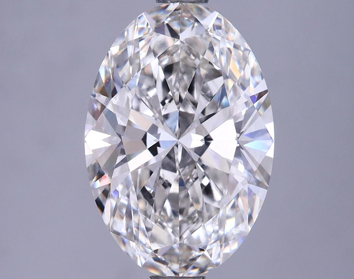 2.42 Carat Oval Shaped Ideal Cut VVS2 IGI Certified Lab Grown Diamond