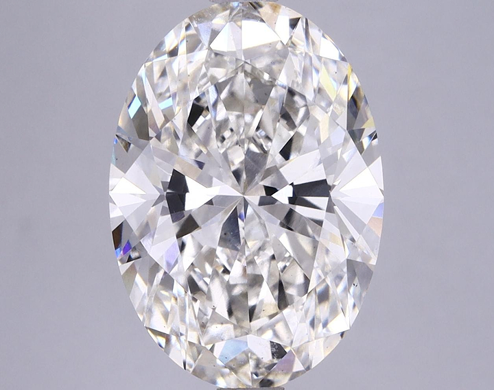 4.89 Carat Oval Shaped Ideal Cut VS2 IGI Certified Lab Grown Diamond