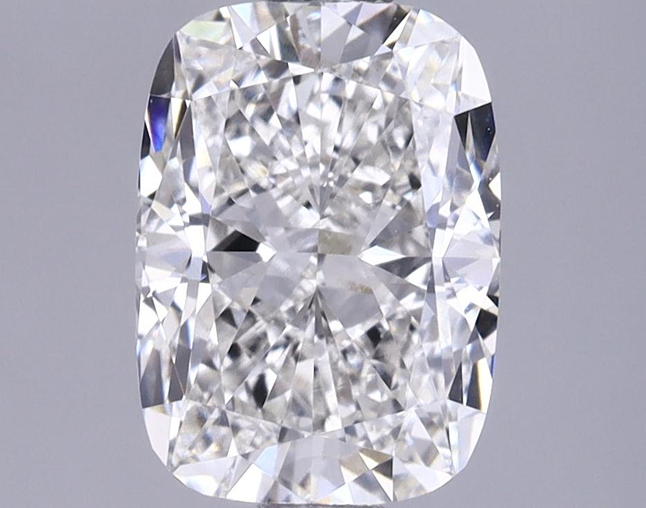 1.64 Carat Elongated Cushion Shaped Excellent Cut VVS2 IGI Certified Lab Grown Diamond