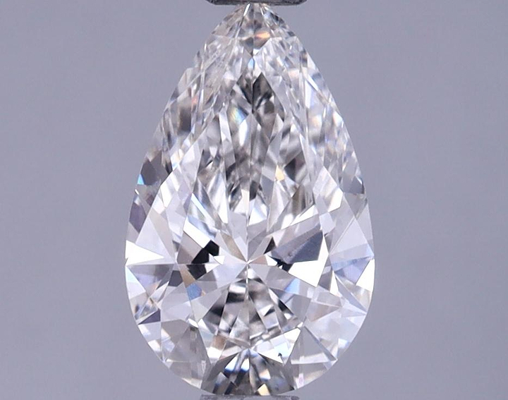 0.78 Carat Pear Shaped Ideal Cut VS1 IGI Certified Lab Grown Diamond