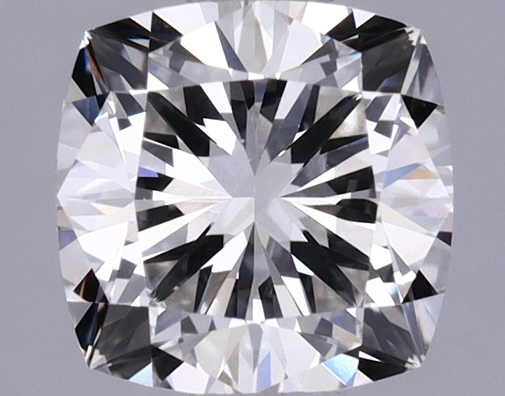1.31 Carat Cushion Shaped Ideal Cut VVS2 IGI Certified Lab Grown Diamond