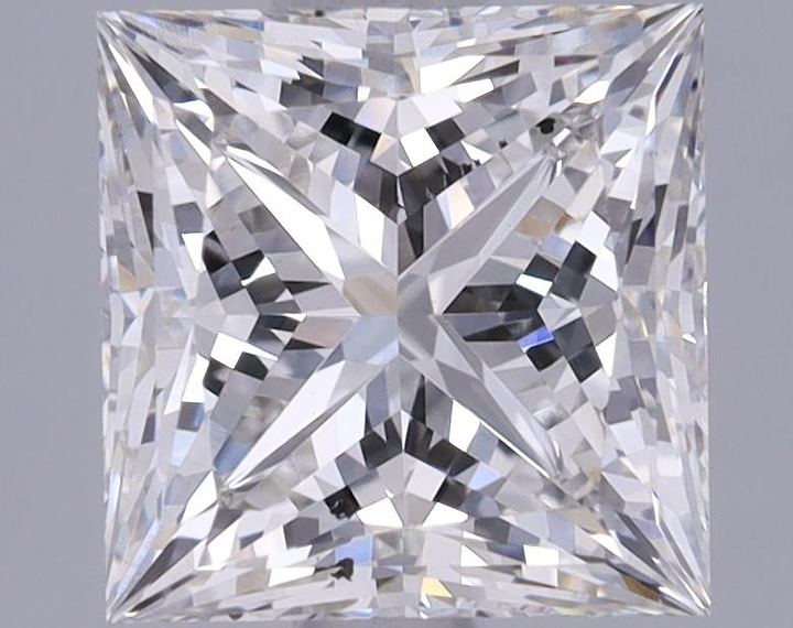 1.78 Carat Princess Shaped Ideal Cut VS2 IGI Certified Lab Grown Diamond