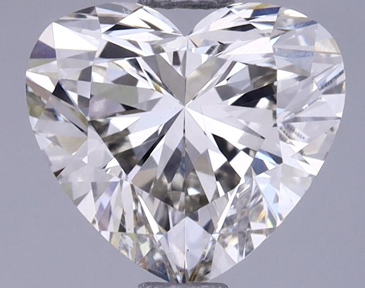 1.45 Carat Heart Shaped Ideal Cut VS1 IGI Certified Lab Grown Diamond