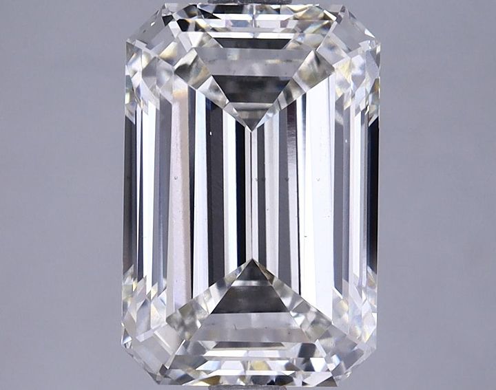 3.7 Carat Emerald Shaped Excellent Cut VS1 IGI Certified Lab Grown Diamond