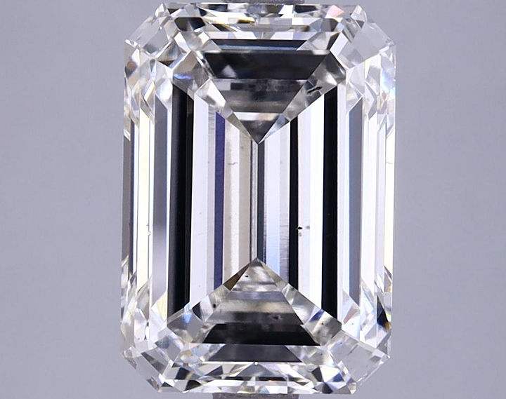 3.63 Carat Emerald Shaped Ideal Cut VS2 IGI Certified Lab Grown Diamond