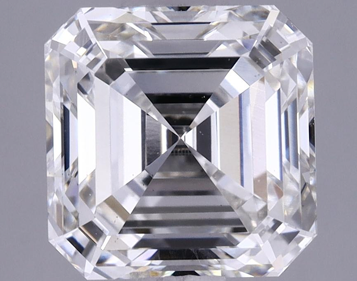 1.65 Carat Asscher Shaped Ideal Cut VS1 IGI Certified Lab Grown Diamond