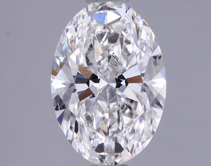 1.34 Carat Oval Shaped Ideal Cut VS1 IGI Certified Lab Grown Diamond