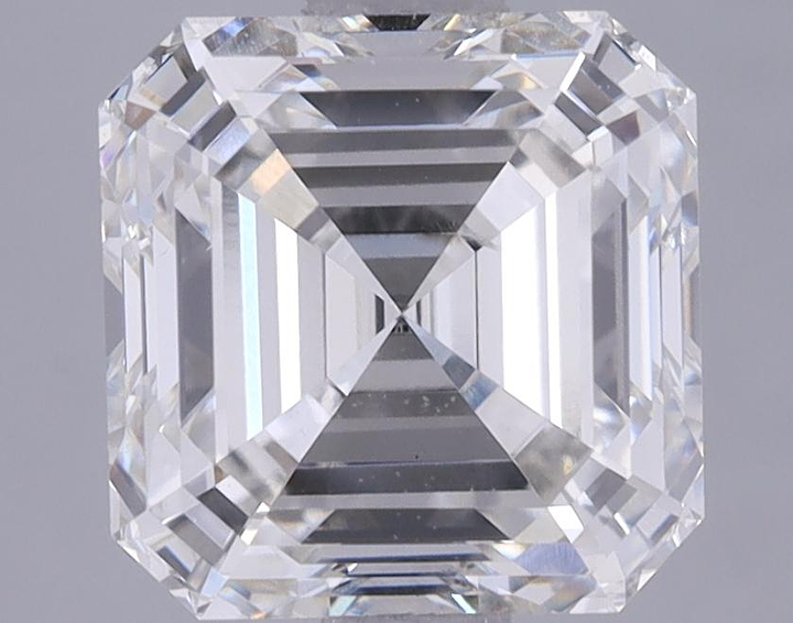 1.88 Carat Asscher Shaped Ideal Cut VS2 IGI Certified Lab Grown Diamond