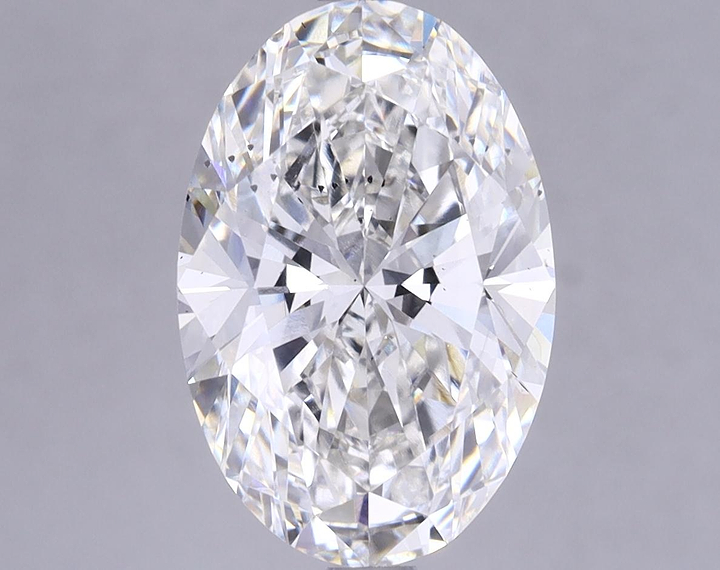3.71 Carat Oval Shaped Excellent Cut SI1 IGI Certified Lab Grown Diamond
