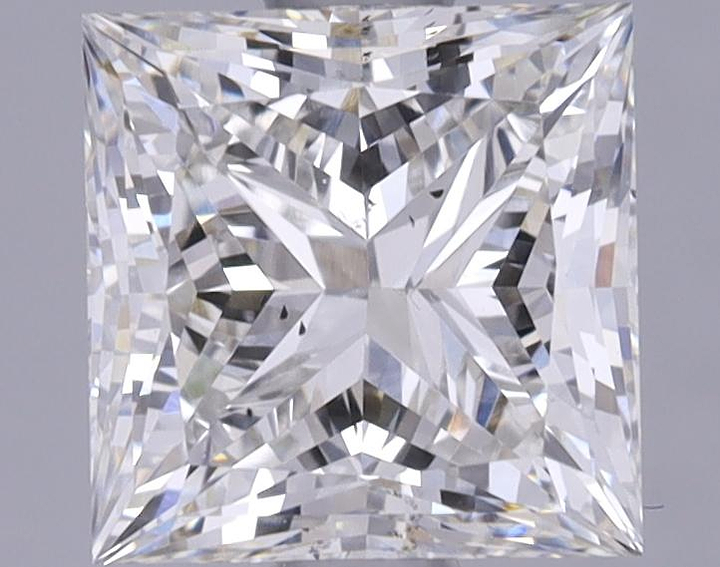 1.39 Carat Princess Shaped Ideal Cut SI1 IGI Certified Lab Grown Diamond