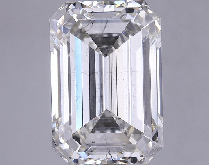 2.64 Carat Emerald Shaped Ideal Cut VS2 IGI Certified Lab Grown Diamond