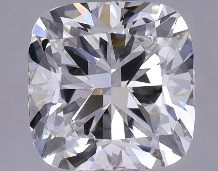 1.64 Carat Cushion Shaped Ideal Cut VVS2 IGI Certified Lab Grown Diamond