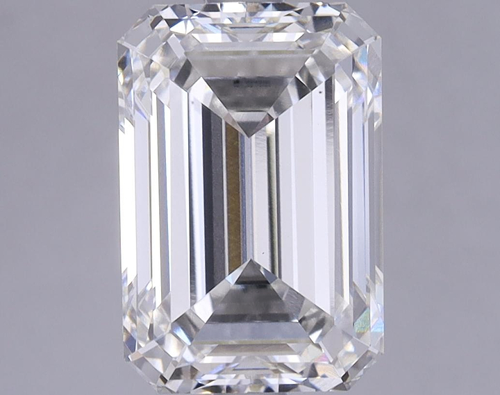 2.93 Carat Emerald Shaped Ideal Cut VS1 IGI Certified Lab Grown Diamond