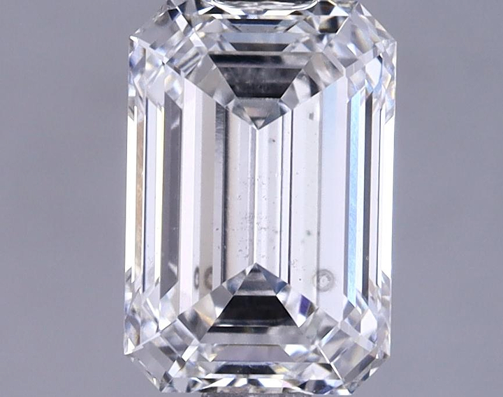 1.41 Carat Emerald Shaped Ideal Cut VS2 IGI Certified Lab Grown Diamond