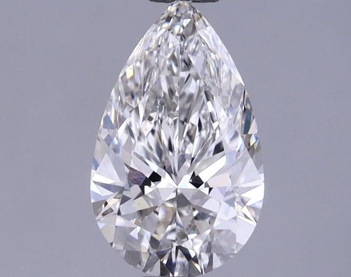 0.81 Carat Pear Shaped Very Good Cut VS1 IGI Certified Lab Grown Diamond