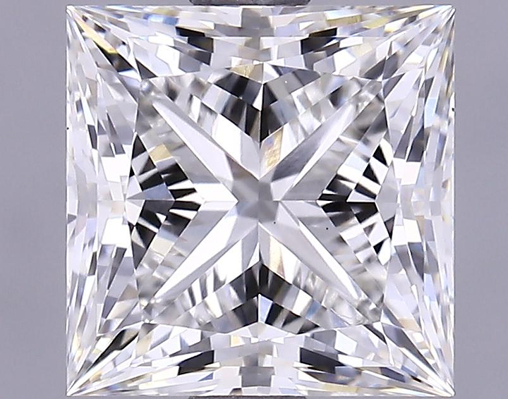 1.97 Carat Princess Shaped Ideal Cut VS1 IGI Certified Lab Grown Diamond